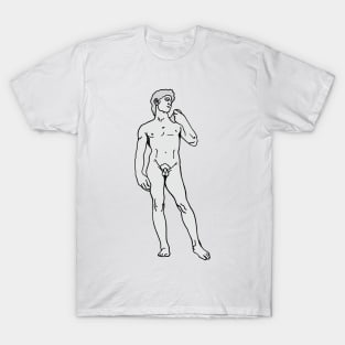 David Michelangelo Art History Sculpture T-Shirt